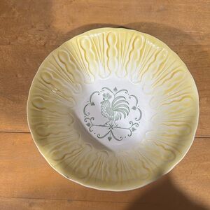 Collector rooster bowl
